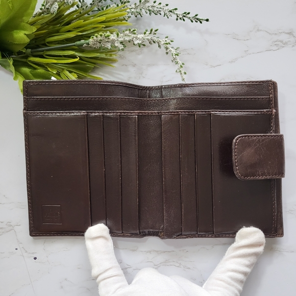 Fendi Zucca Bifold Snap Compact Wallet - Picture 6 of 15